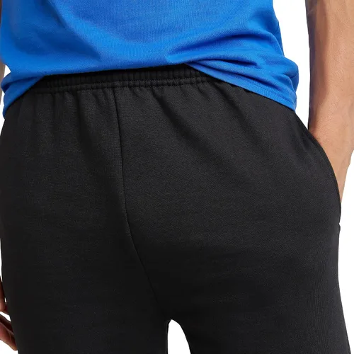 Vista 4 de Hanes EcoSmart Pantalones deportivos para hombre, de vellón, pantalones deportivos con parte inferior abierta, 30.5 pulgadas