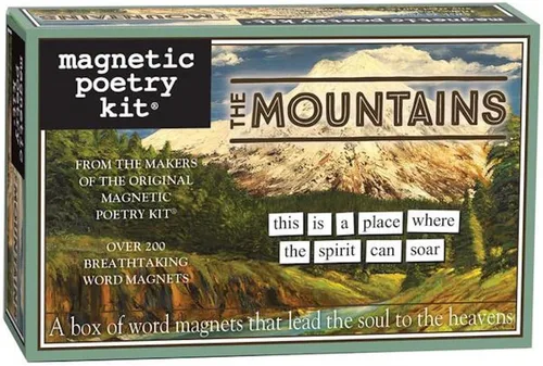 Vista 5 de Magnetic Poetry Kit de imanes de palabras de poeta de hongos