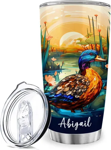 Vista 13 de Vaso de ballena azul con tapa, taza de viaje de acero inoxidable de 20 onzas, vasos personalizados de ballena, regalos temáticos del océano azul