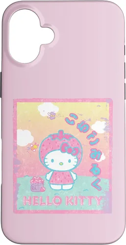 Vista 23 de Hello Kitty Funda de leche de fresa para iPhone 17