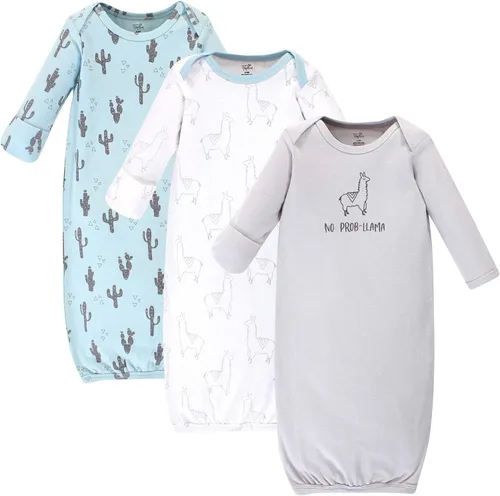 Vista 59 de Touched by Nature - Camisones unisex de algodón orgánico para bebé