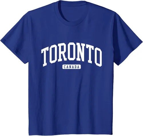 Vista 37 de Camiseta estilo universitario de Toronto Canada, Negro