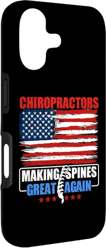 Vista 3 de Chiropractors Making Spines Great Again - Physical Therapist Case for iPhone 17
