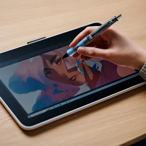 Vista 4 de Wacom CP202A02A Pilot Dr. Grip - Bolígrafo digital para Wacom - CP202A02A (negro)