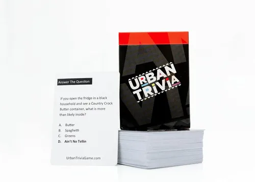 Vista 5 de Urban Trivia Game - ¡Juego de cartas para la cultura! TV, películas, música, deportes y experiencias de la comunidad afroamericana. Ideal