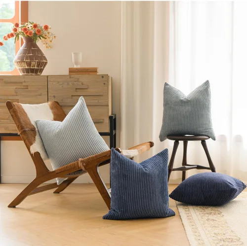 Vista 5 de LANANAS Fundas de almohada neutrales para sofá de 18x18 pulgadas, juego de 4 fundas decorativas de estilo granja boho para sala de estar, sofá