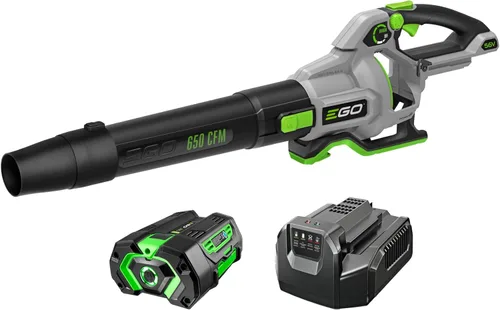 Vista 13 de EGO POWER+ Soplador de hojas para mochila, eléctrico inalámbrico de 600 CFM, incluye batería de 56V 7.5Ah y cargador - LB6003