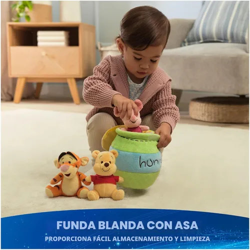 Vista 5 de GUND Disney Winnie the Pooh - Juego de 4 piezas de juguetes sensoriales