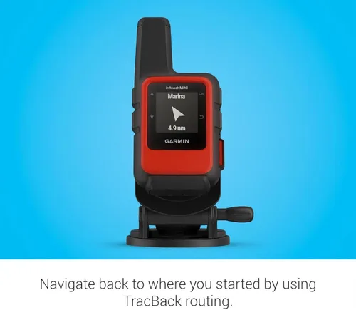 Vista 5 de Garmin Paquete marino inReach Mini 2, comunicador satelital compacto, portátil de mano