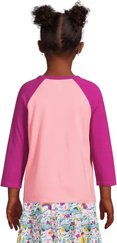 Vista 3 de Lands' End Camiseta gráfica para niñas