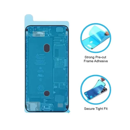Vista 3 de Adhesivo impermeable para pantalla para iPhone 14, paquete de 2