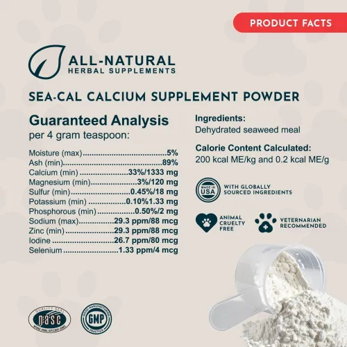 Vista 7 de Animal Essentials Salud de las articulaciones Sea-Cal - 8.5 Oz