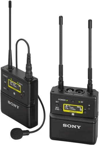Vista 5 de Sony UWP-D, 1 sistema de micrófono inalámbrico, negro, talla única (UWP-D21/14)