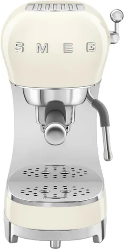 Vista 8 de Smeg - Máquina de café expreso manual con varita de vapor, 15 bares de presión, filtro porta de acero inoxidable, calentador de taza pasivo