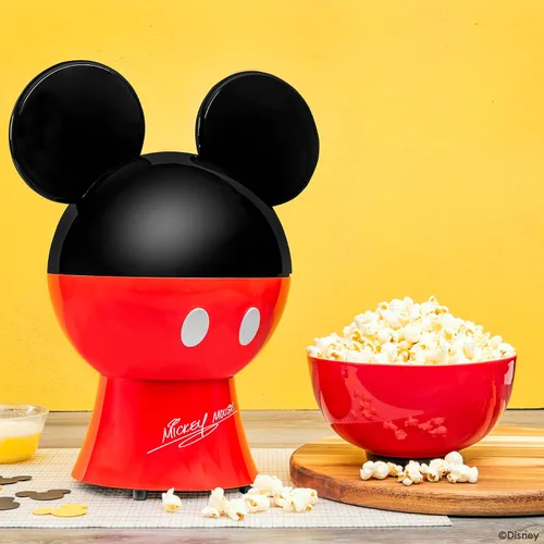 Vista 19 de Uncanny Brands Bluey - Máquina eléctrica para hacer palomitas de maíz, sin aceite, con 12 bolsas de papel, con licencia