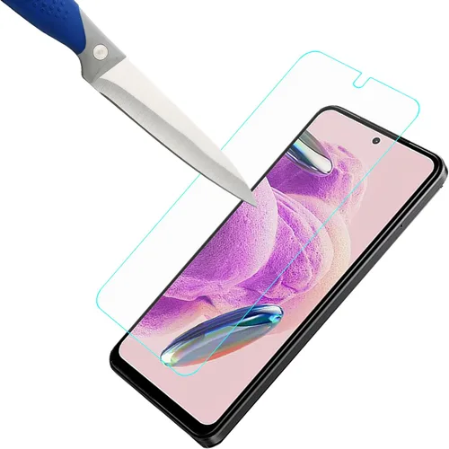 Vista 4 de Mr.Shield Protector de pantalla puede usarse con Xiaomi Redmi Note 12S [vidrio templado] [3 unidades] [Vidrio japonés con dureza 9H]