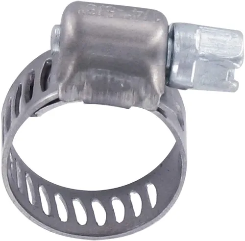 Vista 5 de Valterra H03-0002 Abrazadera de Manguera de Acero Inoxidable - #10, 1/2" x 1-1/16", Paquete de 10, Plata
