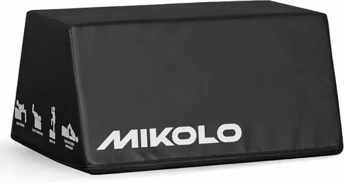 Vista 9 de Mikolo Banco de Empuje de Cadera, Máquina de Empuje de Cadera en Casa para Puente de Glúteos, Caja de Empuje de Cadera Multifuncional