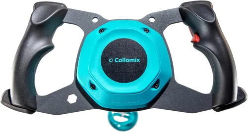 Vista 3 de COLLOMIX XQ - Mezclador de paletas – Taladro de mezcla de material portátil de una sola velocidad (650 RPM) con diseño silencioso para máx. (2)