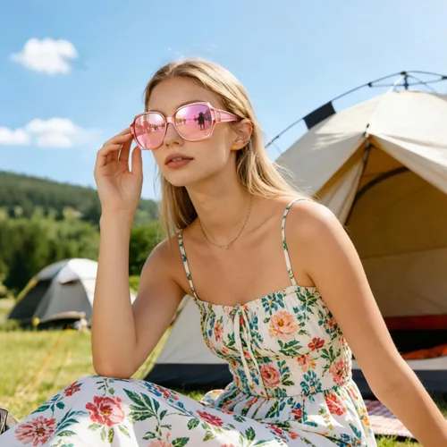 Vista 7 de URUMQI Lentes de sol de gran tamaño que se ajustan sobre gafas para mujer, persianas cuadradas polarizadas con protección UV400, lentes de sol