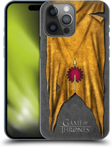 Vista 15 de Head Case Designs Funda rígida con licencia oficial de HBO Juego de Tronos Arryn Sigil Flags compatible con Apple iPhone 14 Pro Max