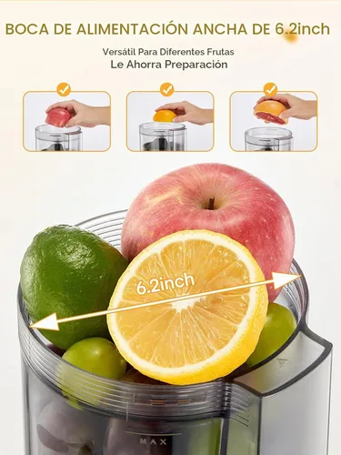Vista 3 de Exprimidor eléctrico de cítricos FOHERE para naranja y limón