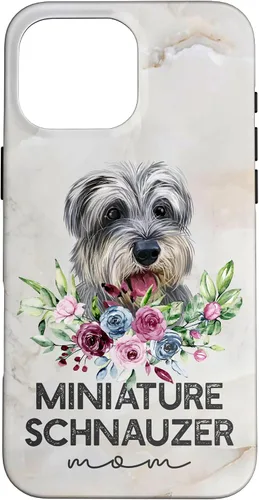 Vista 19 de Miniature Schnauzer Gifts Dog Mom Mini Schnauzer Case for iPhone 17