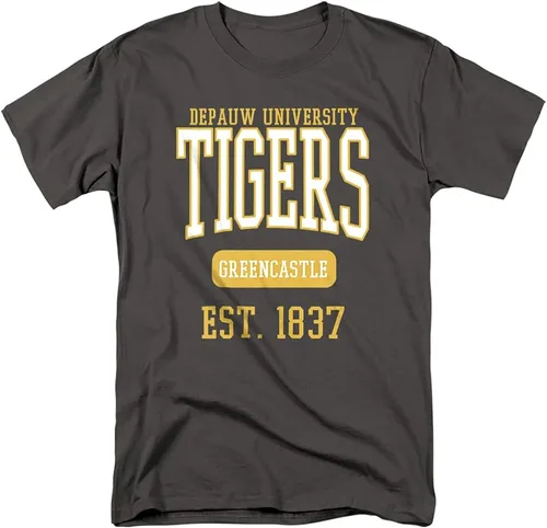 Vista 94 de LOGOVISION Colección de camisetas de algodón de manga corta unisex para hombres y mujeres Universidad de Adelphi
