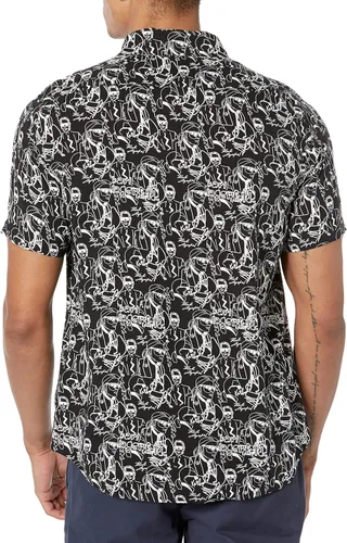 Vista 2 de Karl Lagerfeld Paris Camisa deportiva fluida para hombre
