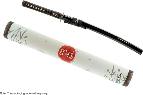 Vista 6 de HMS Aleación de aluminio sin afilar Iaido Training Wakizashi Sword Blunt 21in Blade Safe for Iaido Practice, Dojo Training & Display, Lightweight