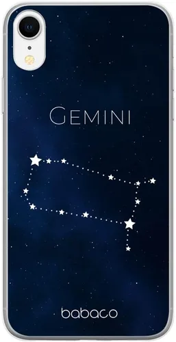 Vista 5 de Babaco ERT Group Mobile Phone case for Apple iPhone XR Original and Officially Licensed Pattern Zodiac Constellation 001 optimally adapted to The