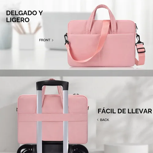 Vista 4 de Funda para laptop de 14 pulgadas para HP Chromebook14/Stream, Lenovo IdeaPad Flex 5, MacBook Air 15.3 M5, bolsa de transporte para laptop de 13.5