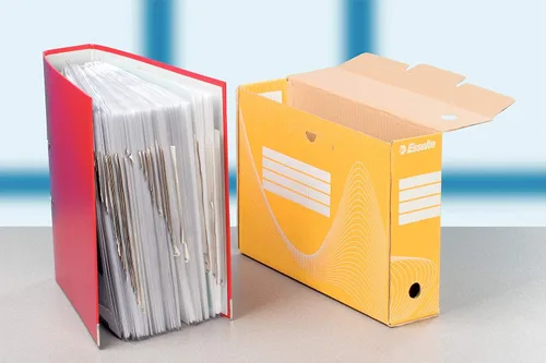 Vista 5 de Esselte 128403 - Caja para archivar tamaño A4, multicolor, 10