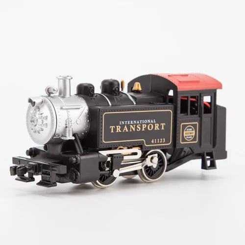 Vista 9 de Modelo del tren de locomotora de la escala 1/87 HO, modelo ferroviario de vapor accionado aleación británica 0-4-0, sistema de tren eléctrico
