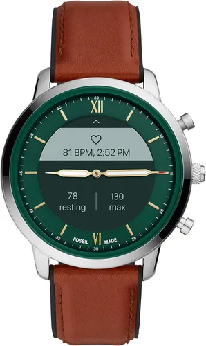 Vista 5 de Fossil Neutra Hybrid HR Smartwatch para hombre con pantalla de lectura siempre activa, frecuencia cardíaca, seguimiento de actividad, notificaciones