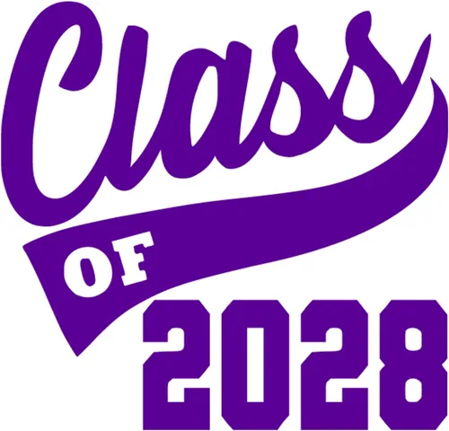 Vista 25 de Adhesivo de graduación para planchar en la clase de 2028, calcomanía para camiseta de secundaria, parche de graduación HTV para graduados
