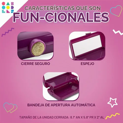 Vista 5 de Estuche Caboodles Take-It Tote Violeta