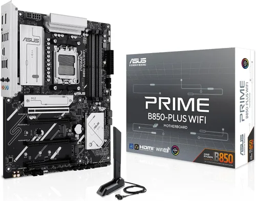 Vista 5 de ASUS ProArt B850-CREATOR WiFi 7 NEO AM5 ATX placa base, DDR5, ajuste DIMM, PCIe 5.0, 3X M.2, LAN de 5 Gb, DP, HDMI, USB-C, Creator Hub
