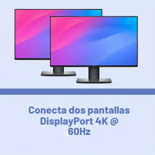 Vista 5 de Sonnet DisplayLink Dual DisplayPort Adaptador Dual 4K 60Hz USB-C Mac