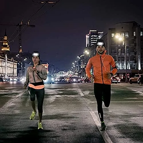Vista 3 de Beanie Hat with Light Unisex LED Beanie Hat with Light USB Rechargeable Running Hat Alpine Cap Gift for Men and Women Teens