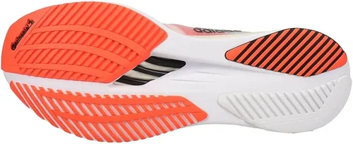 Vista 5 de adidas Adizero Boston 10 - Tenis para mujer TurboSandy Beige MetLegacy Indigo
