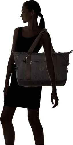 Vista 6 de Kipling Mochila Art Medium para mujer Negro Black Noir M