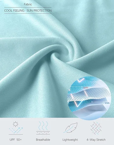 Vista 3 de Camisa polo de manga larga para hombre, ligera, protección solar UPF 50+, camisas frescas para hombre, trabajo, pesca al aire libre