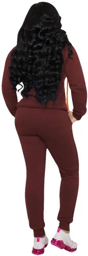 Vista 4 de Mrskoala 2 Piece Outfits Lounge Jogging Suits for Women Sweatsuit Tracksuit Long Sweatpants Set