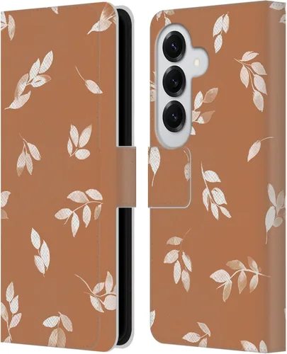 Vista 98 de Head Case Designs Officially Licensed Ninola Ditsy Flowers Yellow Nature Bold Leather Wallet Case Compatible with Samsung Galaxy A07 4G