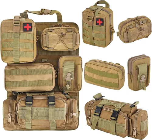 Vista 11 de BXBXHD Paquete de 6 organizadores tácticos para camión, almacenamiento para asiento trasero, bolsa de almacenamiento para asiento de automóvil