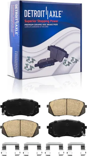 Vista 32 de Detroit Axle - Pastillas de freno para Avalanche Express Suburban Savana Yukon XL 1500 Chevy Tahoe GMC Cadillac Escalade, Pastillas de freno