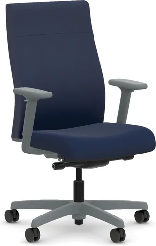 Vista 41 de HON Ignition 2.0 - Silla de oficina de tela, tapizada, brazos ajustables, silla de oficina ergonómica ejecutiva reclinable, con inclinación