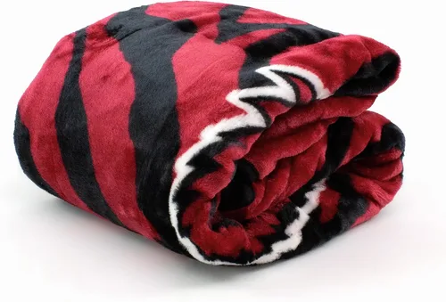 Vista 3 de College Covers Arkansas Razorbacks Raschel Manta de Tiro, 60 pulgadas por 50 pulgadas