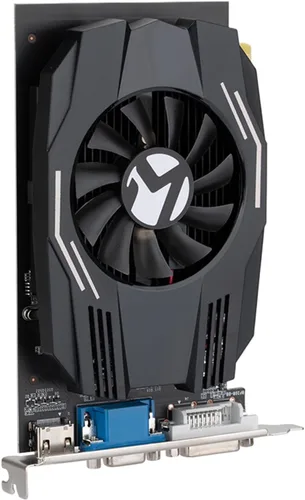 Vista 4 de MAXSUN GeForce GT 730 - Tarjeta gráfica GDDR3 de 4 GB GPU para computadora PC diseño ITX PCI Express DVI-I, HDMI, VGA multipantalla 4K